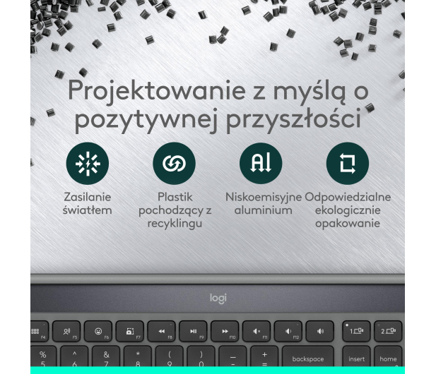 LOGITECH K980 Signature Slim Solar+ 920-013764 - 1367125 - zdjęcie 6
